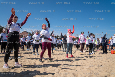 Gdańsk Brzeźno. Impreza Gdańsk Biega i Wybiera Zdrowie...