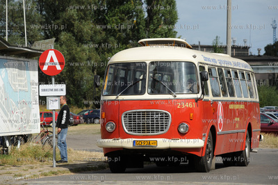 Gdansk, Stocznia Gdanska. Subiektywna Linia Autobusowa...