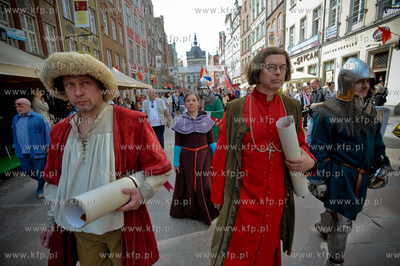 Wielka Parada Otwierajaca III. Swiatowy Zjazd Gdanszczan...