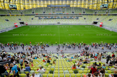Gdansk Letnica. Dzien otwarty nowego gdanskiego stadionu...