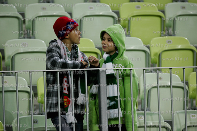 Gdansk. PGE Arena. Mecz towarzyski Lechia Gdansk vs...