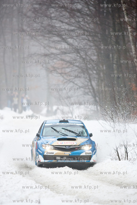 Skrzeszewo. Odcinek specjalny 8 Rajdu Lotos Baltic...