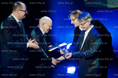 Gdansk. Teatr Wybrzeze. Uroczysta Gala Nagrody Literackiej...