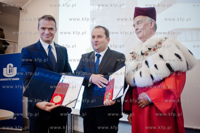 Gdansk. Nowo otwart wydzial Biologii Uniwersytetu Gdanskiego....