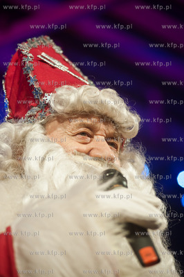 Gdansk. Dlugi Targ. Uroczyste zapalenie swiatelek na...