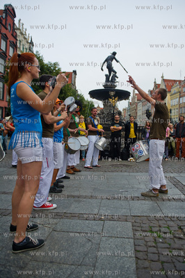 Gdansk. Dlugi Targ. 6 Gdanski Festiwal Kultury Brazylijskiej...