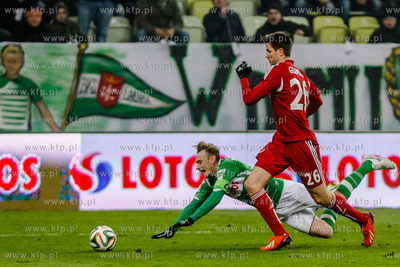 Gdansk. PGE Arena. Mecz o mistrzostwo Ekstraklasy....