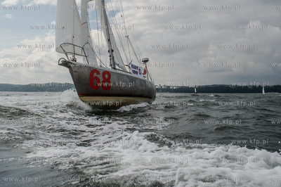 Gdynia. Port Jachtowy. Uroczyste ożegnanie kpt. Joanny...