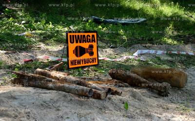 Arsenal amunicji znaleziony w poblizu plyty stadionu...