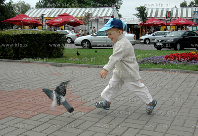 Senator Dorota Arciszewska z dziecmi (2,5-letni Gienio...