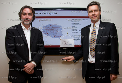 Konferencja prasowa Portu Lotniczego Gdansk im. Lecha...