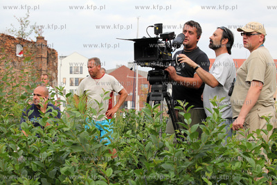 Plan zdjeciowy filmu Milion Dolarow (w rez. Janusza...