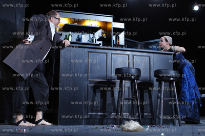 Teatr Wybrzeze w Gdansku. Proby do spektaklu BAL MANEKINOW,...