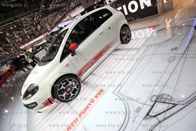 Targi motoryzacyjne w Genewie. Nz. Punto Evo
03.03.2010
fot....
