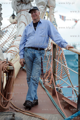 Gdynia. Poczatek rejsu na Jachcie Pogoria, zorganizowanego...