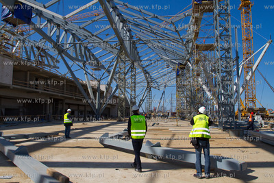 Budowa nowego terminala pasazerskiego na Gdanskim Lotnisku...