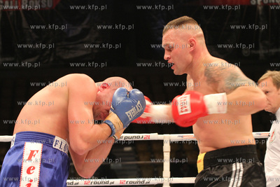 Gala Wojak Boxing Night w Gdyni. Walka pomiedzy Łukaszem...