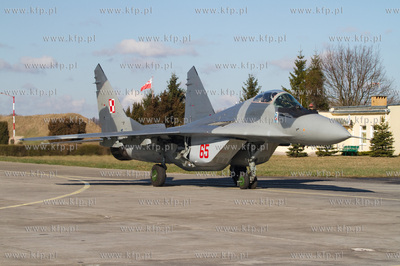 22 Baza Lotnictwa Taktycznego w Malborku.Trzy samoloty...