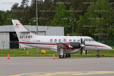 Port Lotniczy Gdansk im. Lecha Walesy. Nz. British...