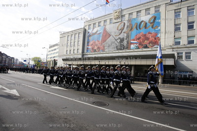 Rosja, Kaliningrad. Parada z okazji 68 rocznicy zwyciestwa...