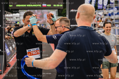 Enea IRONMAN Gdynia 2023. Na zdjęciu wiceprezydenci...