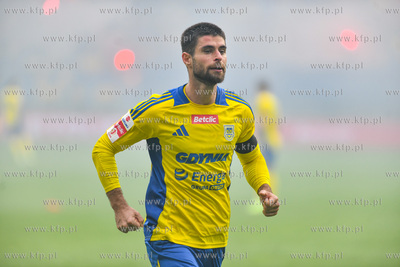 Betclic 1 liga. Arka Gdynia -  Miedź Legnica n/z Kike...