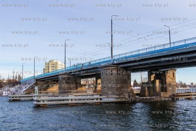 Most Siennicki w Gdańsku. 4.01.2025 fot. Daniel Słoboda...