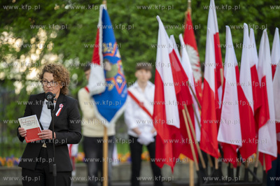 Uroczystości pod pomnikiem Martyrologii Polskich Mieszkańców...