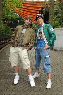 Top-Trendy, drugi dzień prób. Nz od lewej Maciej...