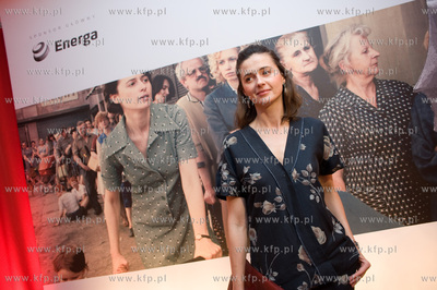 Pierwszy oficjalny polski pokaz filmu Andrzeja Wajdy...