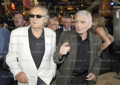 Sopot. Festiwal Gwiazd. Nz. Jerzy Skolimowski i Janusz...