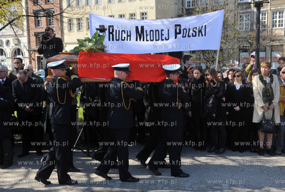 Pozegnanie Arkadiusza Rybickiego , zmarlego tragicznie...