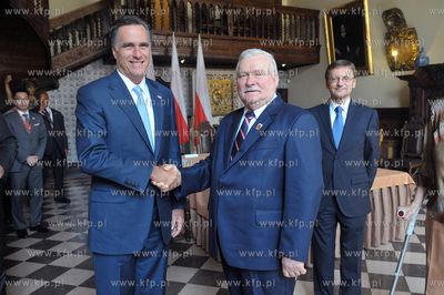 Mitt Romney, kandydat Partii Republikanskiej na prezydenta...