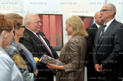 70 urodziny Lecha Walesy w oliwskim Palacu Opatow w...