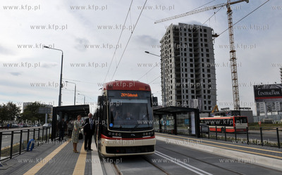 Pierwszy przejazd tramwaju nowa linią na trasie Siedlce...