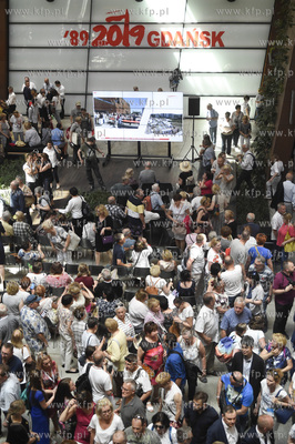 Gdańsk. Święto Wolności i Solidarności. Donald...