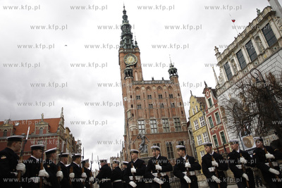 Gdansk. Dlugi Targ. Uroczystości 66 rocznicy Powrotu...