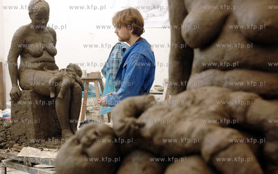 Wydzial rzeby przy Akademii Sztuk Pieknych w Gdansku....