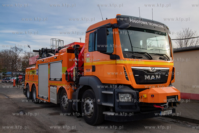 Pojazd techniczny GAiT. MAN TGS 41.400. 29.01.2024...