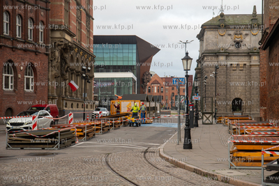 Targ Węglowy. Ruszają przygotowania do Jarmarku Bożonarodzeniowego...
