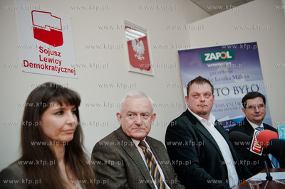 Gdynia. Konferencja prasowa Przewodniczacego Rady Krajowej...