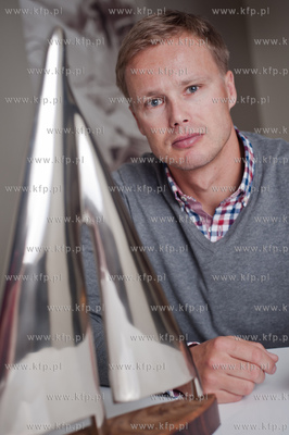 Gdynia. Zeglarz Maciej Grabowski. 12.03.2013 fot. Mateusz...