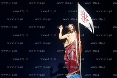 Gdansk. Kosciol sw. Mikolaja Biskupa. Niedziela Wielkanocna....