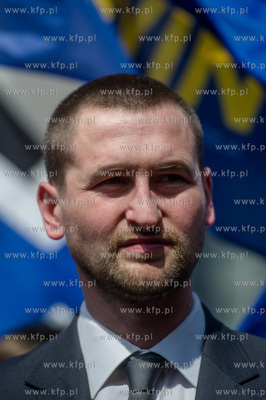 Gdansk. Manifestacja przeciwko podatkowi PIT, zorganizowana...