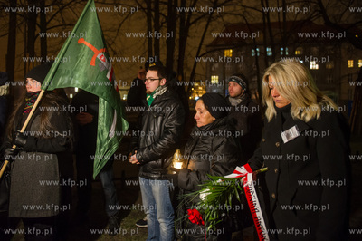 Gdansk. Obchody 45. rocznicy Grudnia '70. Zlozenie...