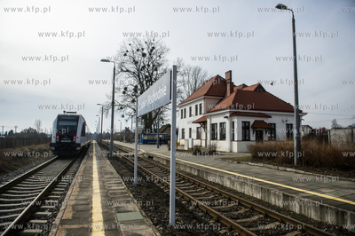 Przystanek kolejowy Żukowo Wschodnie.
04.03.2017
fot....