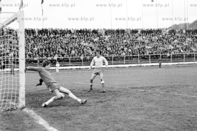 Mecz Lechii Gdansk z Widzewem Lodz na stadionie w Gdansku...