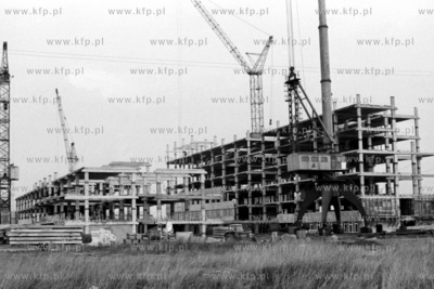 Budowa szpitala na gdanskiej Zaspie. 
26.01.1978
5styczen78_z.kosycarz_p42
Fot....
