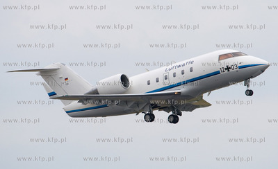 Gdansk, Rebiechowo Nz. Canadair CL601 Luftwaffe ktorym...