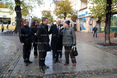Sopot. Przewodniczacy Parlamentu Europejskiego Jerzy...
